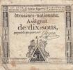 France 10 sous 10 Sous - Women - Liberty cap - 24-10-1792 - Sign. Guyon - Serial 690 -