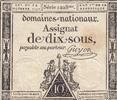 France 10 sous 10 Sous - Women - Liberty cap - 24-10-1792 - Sign. Guyon - Serial 1228 -