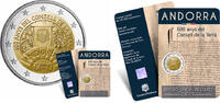 Andorra 2 euros 2 EUROS COMMÉMO 2019 - 600 years of the Earth Council -