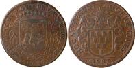 France 1 token Maire De Nantes - Guillaume De Lisle De La Nicolliere, Jeton Cuivre 1687 -