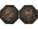 France 1 token Notaires, Louis Philippe - Jeton Argent Cie Des Notaires de Paris -