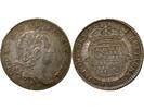 France 1 token Jeton France 1 token Silver Louis XV 1717 Dinan -
