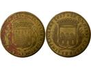France 1 token Jeton France 1 token Brass René de Ponctual 1657 T Nantes -