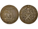 France 1 token Mayors of Nantes, Mathurin Boux - Silver Token -1649 -