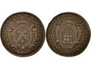 France 1 token Mayors of Nantes, René Darquistade - Silver Token, 2nd Mandate - 1740 -