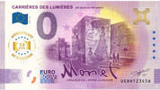 France 0 euro 0 Euro Souvenir - Carrières Lumières - MONET - Anniversary 10 years- 2025 -