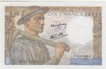 10 francs 1944 Frankreich 10 Francs - Minor - 13-01-1944 - Serial H.66 I / ST