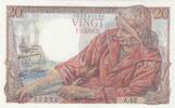 20 francs 1942 Frankreich 20 Francs - Fisher - 24-09-1942 - Serial A.42 I / ST
