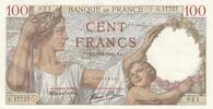 France 100 francs 100 Francs - Sully - 09-01-1941 - Serial G.17737 -