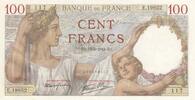 France 100 francs 100 Francs - Sully - 13-03-1941 - Serial E.19852 -