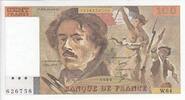 France 100 francs 100 Francs - Delacroix - 1983 - Serial W.64 -