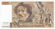 France 100 francs 100 Francs - Delacroix - 1985 - Serial F.99 -