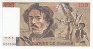 France 100 francs 100 Francs - Delacroix - 1989 - Serial S.156 -