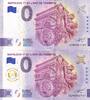 France 0 euro Lot of 2 x 0 Euro Souvenir - Napoleon Arc of Triumph in Paris - Classic and Anniversay - 2025 -