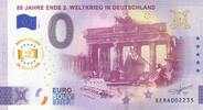 Germany 0 euro 0 Euro - 80 JAHRE ENDE 2 WELTRIEG - 2025 - Anniversary -