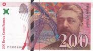France 200 francs 200 Francs - Gustave Eiffel - Tour Eiffel - 1999 - Serial P.090 -