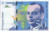 France 50 francs 50 Francs - Saint-Exupéry - 1992 - Serial G.000 -
