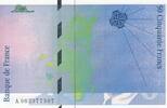 France 50 francs 50 Francs - Saint-Exupery - 1992 - Error note Blue version - A.002 -