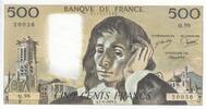 France 500 francs 500 Francs - Pascal - 07-06-1979 - Serial Q.98 -