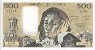 France 500 francs 500 Francs - Pascal - 07-06-1979 - Serial K.100 -
