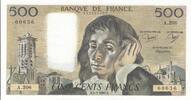 France 500 francs 500 Francs - Pascal - 05-07-1984 - Serial A.206 -