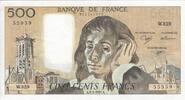 France 500 francs 500 Francs - Pascal - 03-01-1991 - Serial W.329 - Faute -