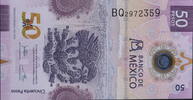 Mexico 50 pesos 50 Pesos - Axololt - 07-02-2023 - Serial BQ -