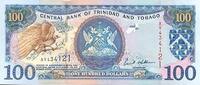 Trinidad and Tobago 100 dollars 100 Dollars Birds - Oil rig 2002 -
