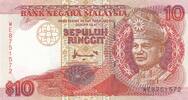 Malaysia 10 ringitt 10 Ringitt - T.A. Rahman - Railway station - FCO - 1995 - Serial WE -