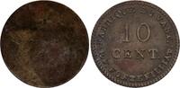 France 10 centimes 10 Centimes Fabrique du Vast - Essai -