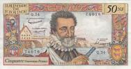 France 50 nf 50 NF - Henri IV - 07-04-1960 - Serial Q.54 -