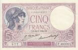 France 5 francs 5 Francs - Purple - 24-03-1932 - Serial P.48000 -