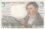 France 5 francs 5 Francs - Shepherd - 30-10-1947 - Serial G.155 -