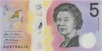 Australia 5 dollars 5 Dollars Elizabeth II - Parliament - 2016 - Polymer -