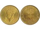 British West Africa 2 shillings 2 Shillings George VI - Palm tree 1938 -