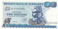 Zimbabwe 2 dollars 2 Dollars - Chiremba - 1994 - Serial AC -