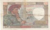 France 50 francs 50 Francs - Jacques Coeur - 05-12-1940 - Series X.27 -