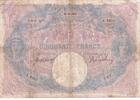 France 50 francs 50 Francs Blue and Pink - May 31, 1913 - Series A.4651 -