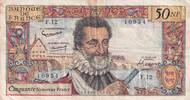 France 50 nf Billet France 50 nf Henri IV, Roi de Navarre et de France 1959 -