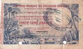 New Hebrides 25 francs Billet New Hebrides 25 francs 1921 -