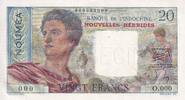 New Hebrides 20 francs Billet New Hebrides 20 francs 1951 -