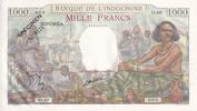 New Caledonia 1000 francs Billet New Caledonia 1000 francs 1963 -