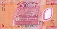 Samoa 5 tala Billet Samoa 5 tala 2023 -