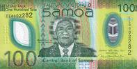 Samoa 100 tala Billet Samoa 100 tala Tanumafili II, Chef d'état des Samoa 2025 -