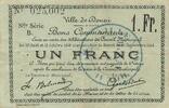France 1 franc 1914 1 Franc - City of Douai - 21-09-1914 IV / S+ 10.91 US$  +  23.09 US$ shipping