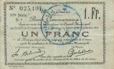 France 1 franc 1914 1 Franc - City of Douai - 21-09-1914 - Serial B1 IV / S 9.70 US$  +  23.09 US$ shipping