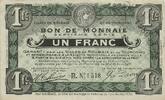 France 1 franc 1916 1 Franc - City of Roubaix and Tourcoing - 20-04-1916... 18.19 US$  +  23.09 US$ shipping