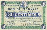 France 50 centimes 50 Centimes - City of Roubaix and Tourcoing - Serial ... 14.55 US$  +  23.09 US$ shipping