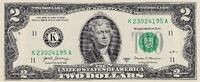 USA 2 dollars 2017 Billet USA 2 dollars Thomas Jefferson, Pr&eacute;sident 2017... 4.85 US$  +  23.09 US$ shipping