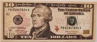 USA 10 dollars 2017 Billet USA 10 dollars 2017 I / ST 18.19 US$  +  23.09 US$ shipping